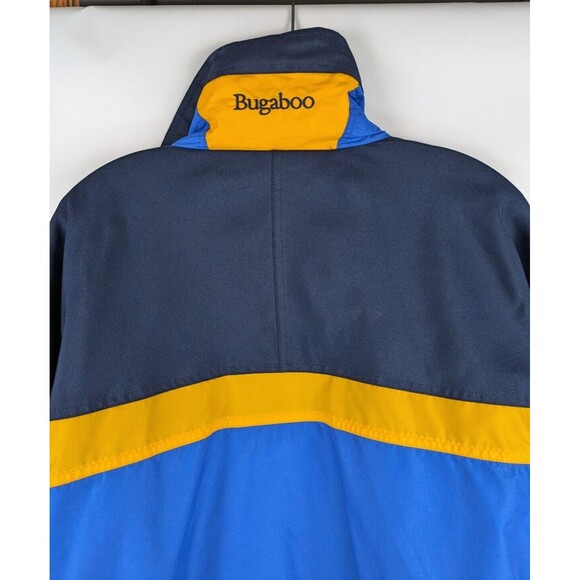 Columbia Mens Bugaboo Interchange Jacket OUTER SHELL Large Blue Yellow - Picture 15 of 16